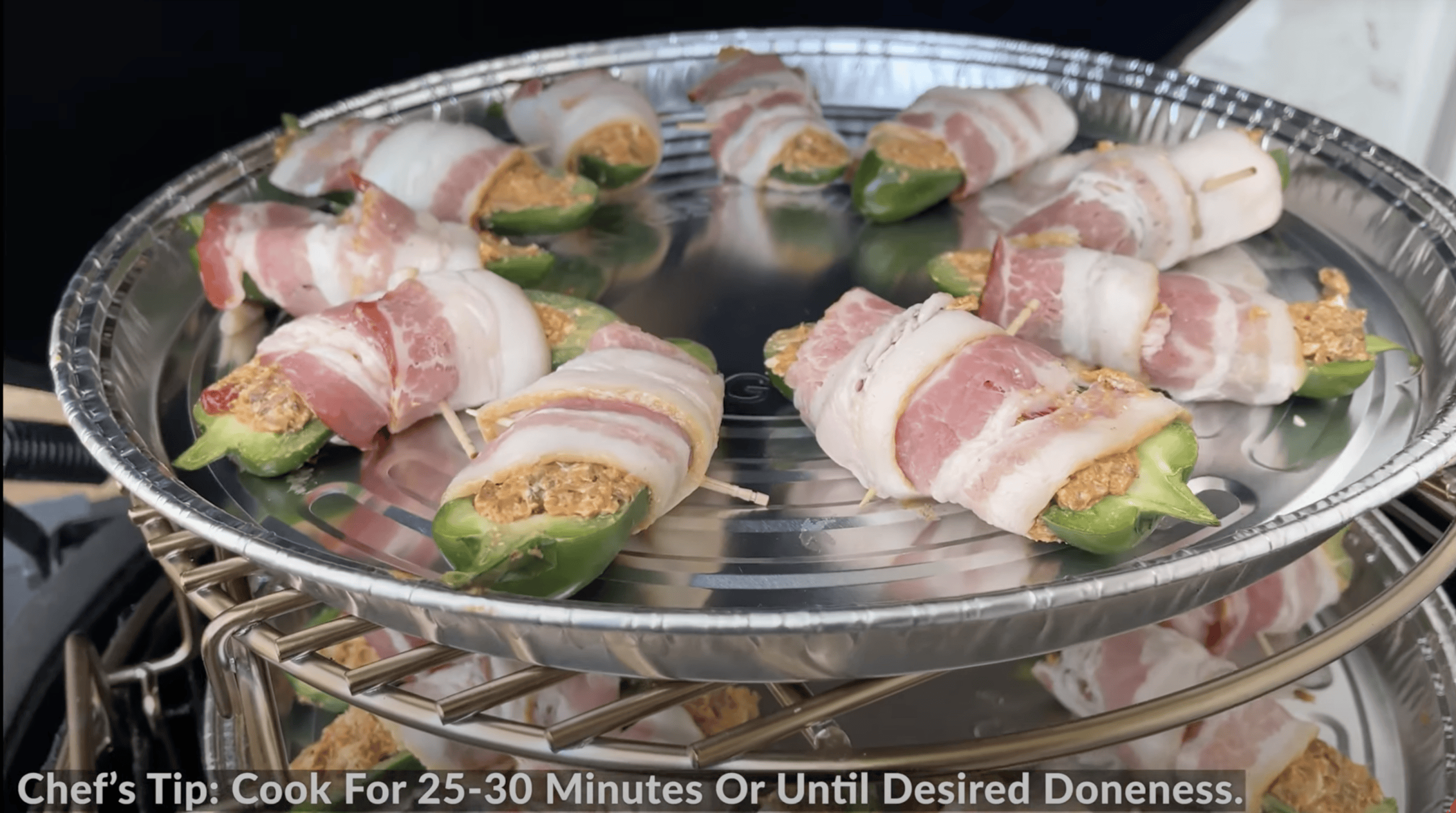 Jalapeño Poppers on the grill