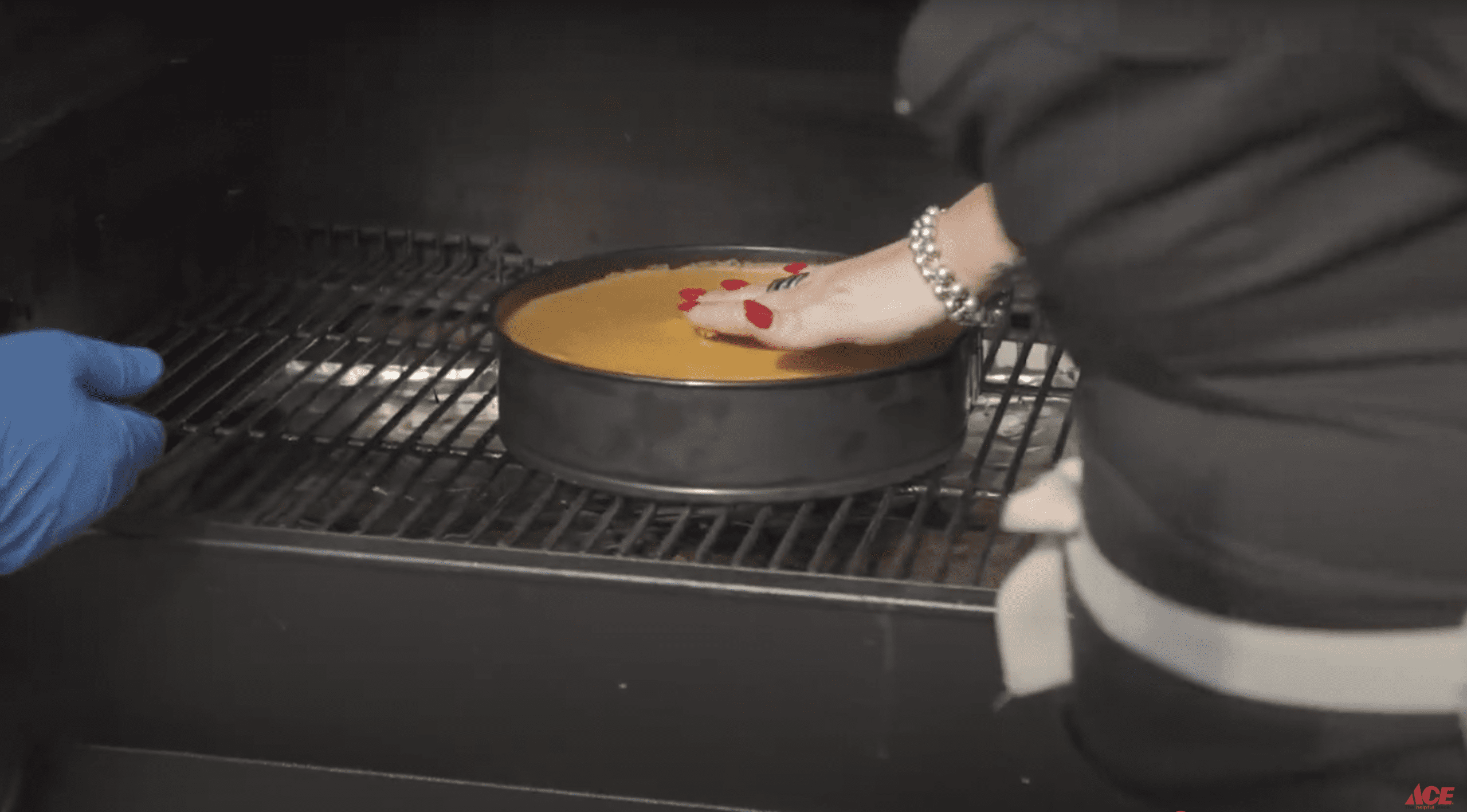 Check the cheesecake