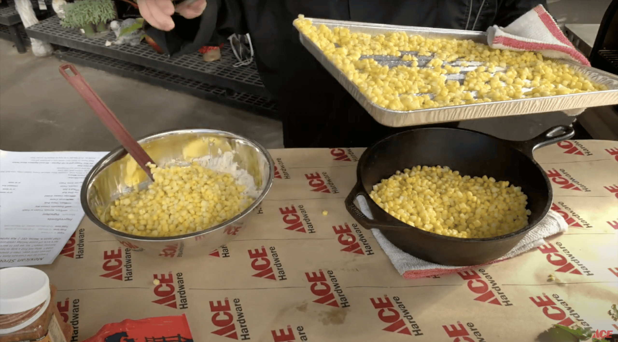 Mix the Corn and Ingredients