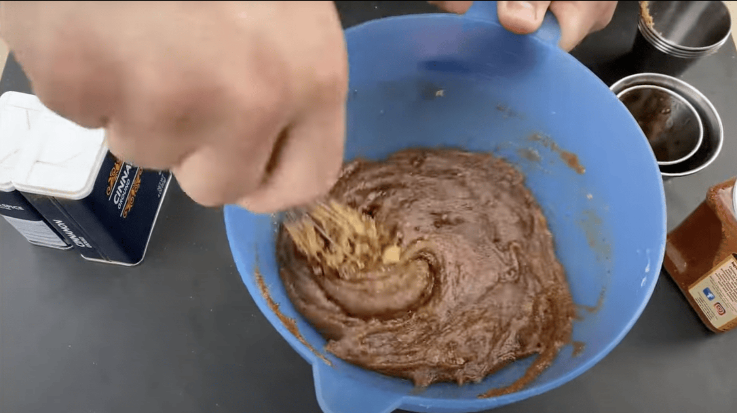 Mix ingredients in a bowl
