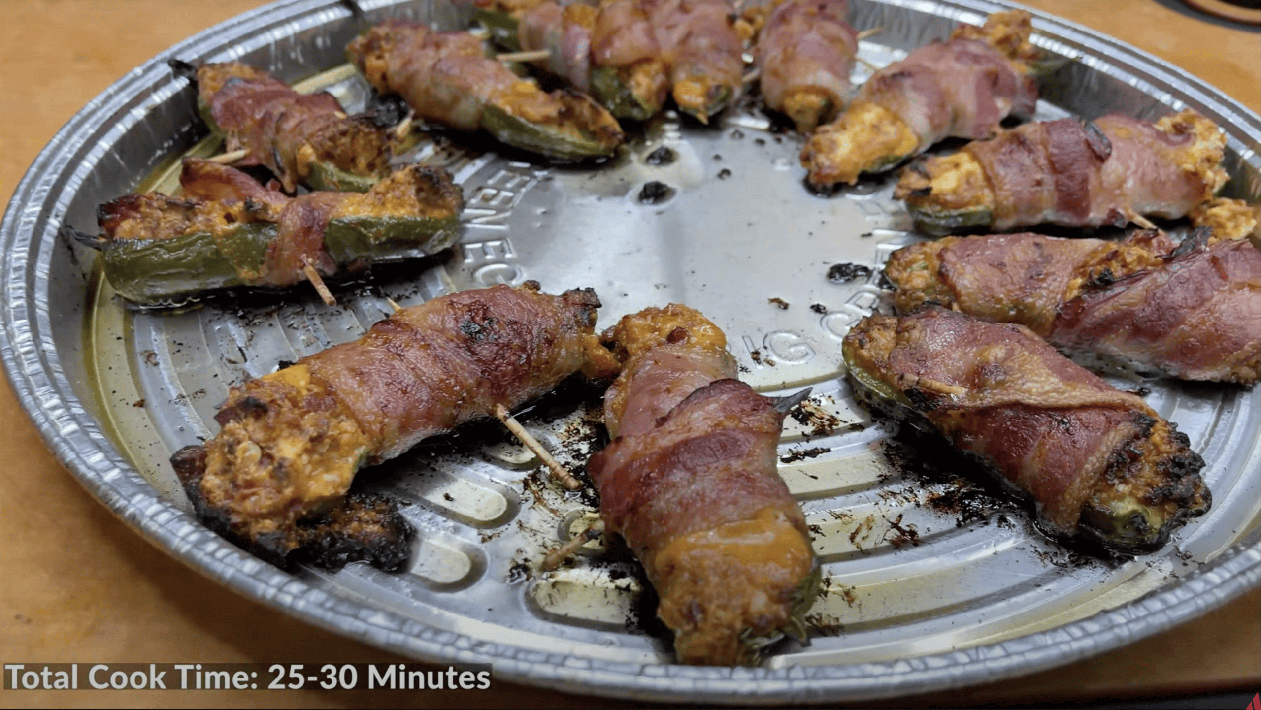 Jalapeño Poppers on a tray