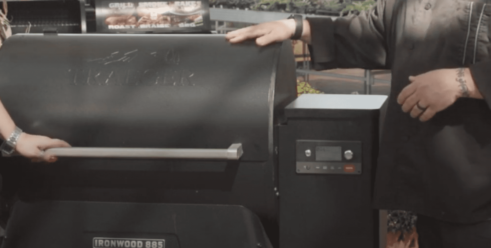 Set Traeger® grill to 325 degrees