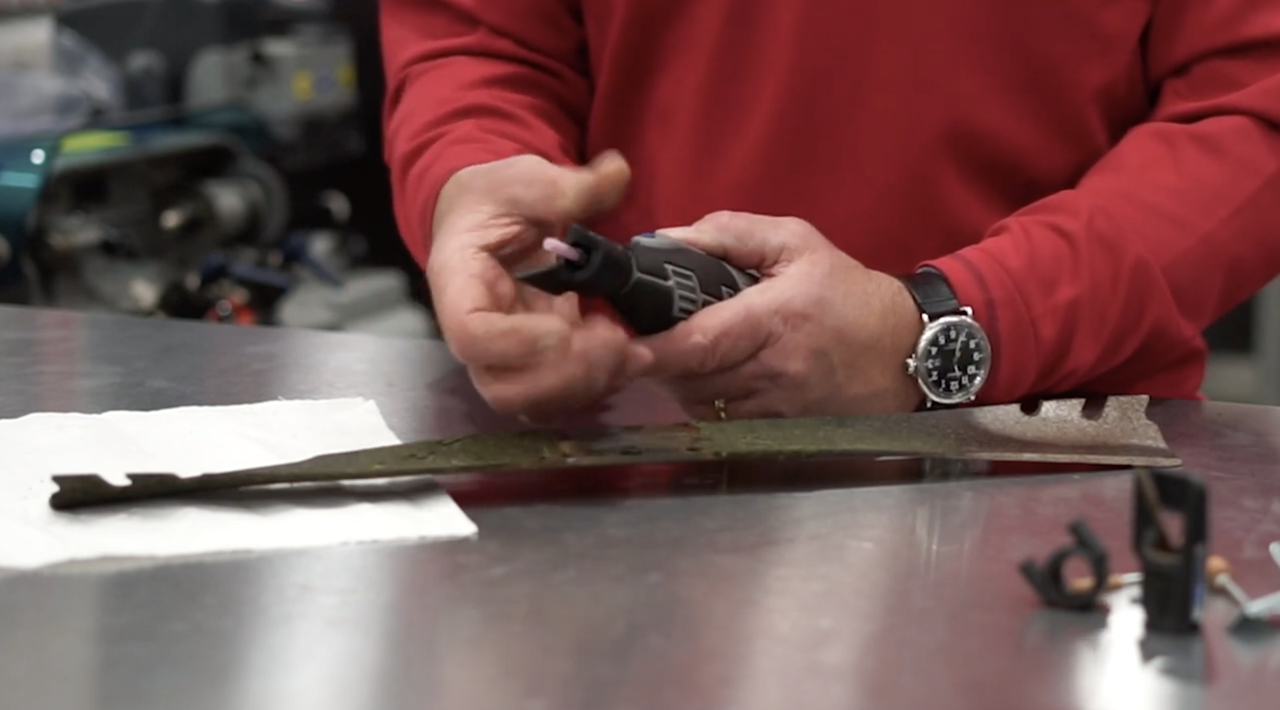 Select the proper attachments