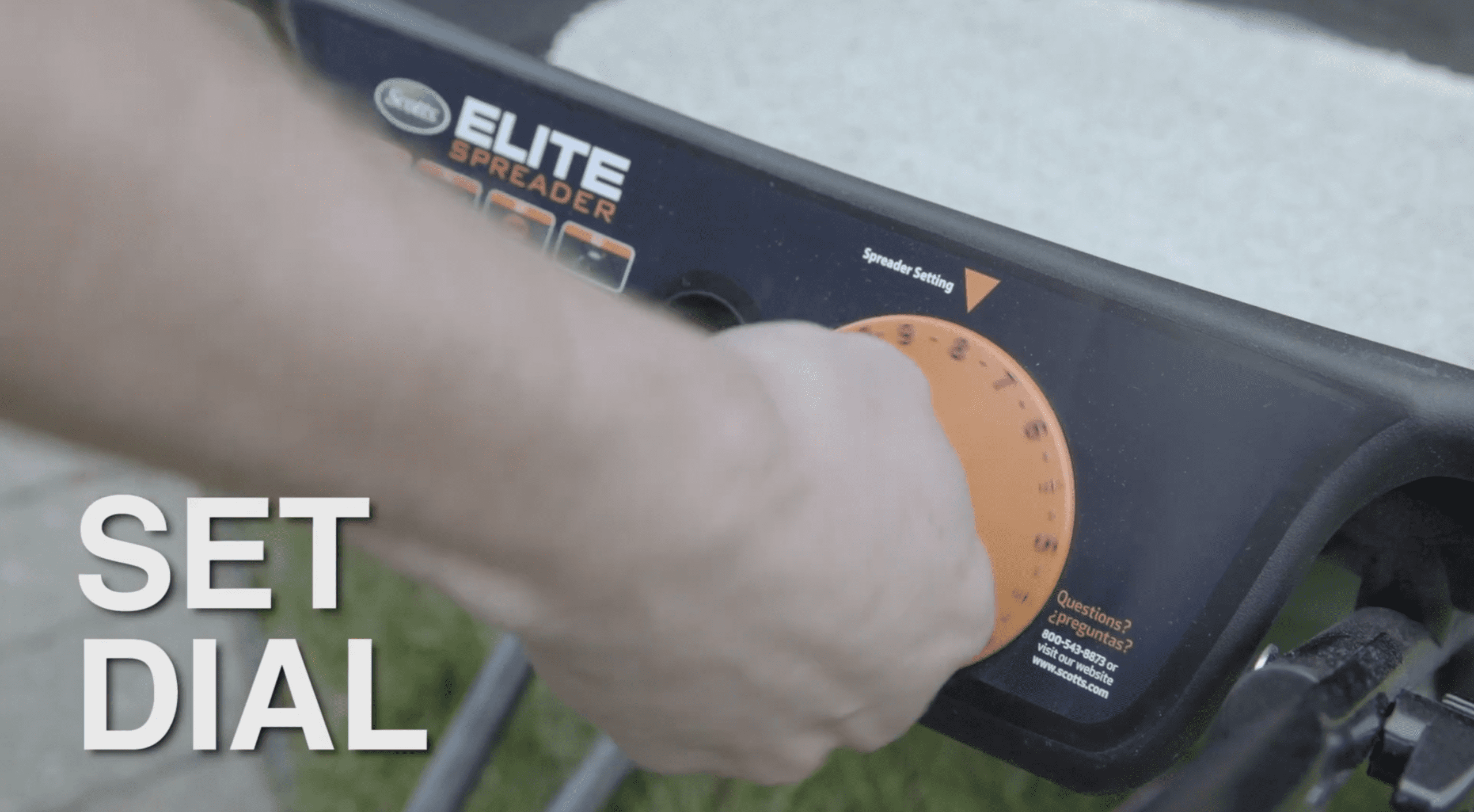 Lawn Spreader Setting